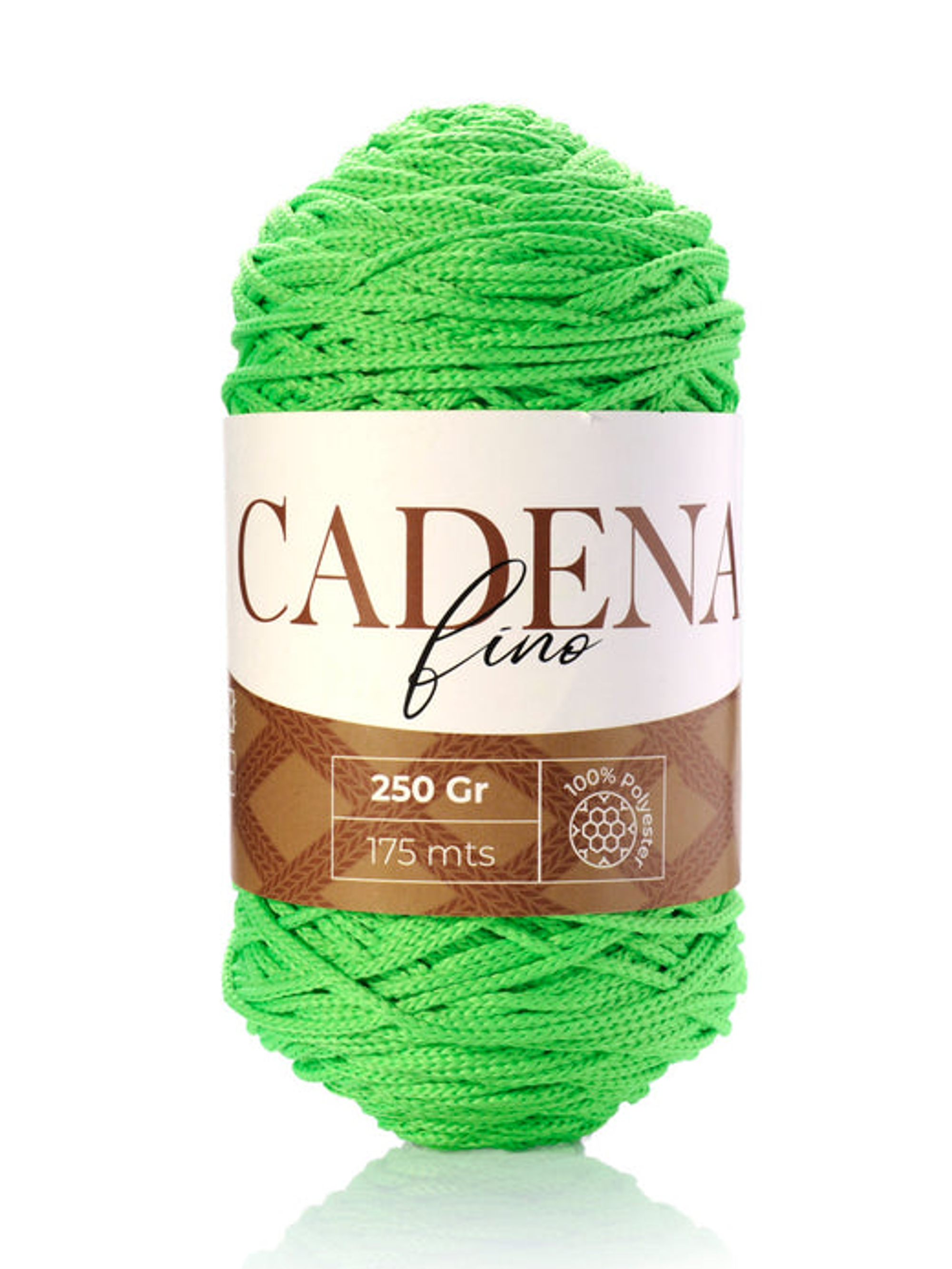 Cadena Fino 1397 - Verde néon 1