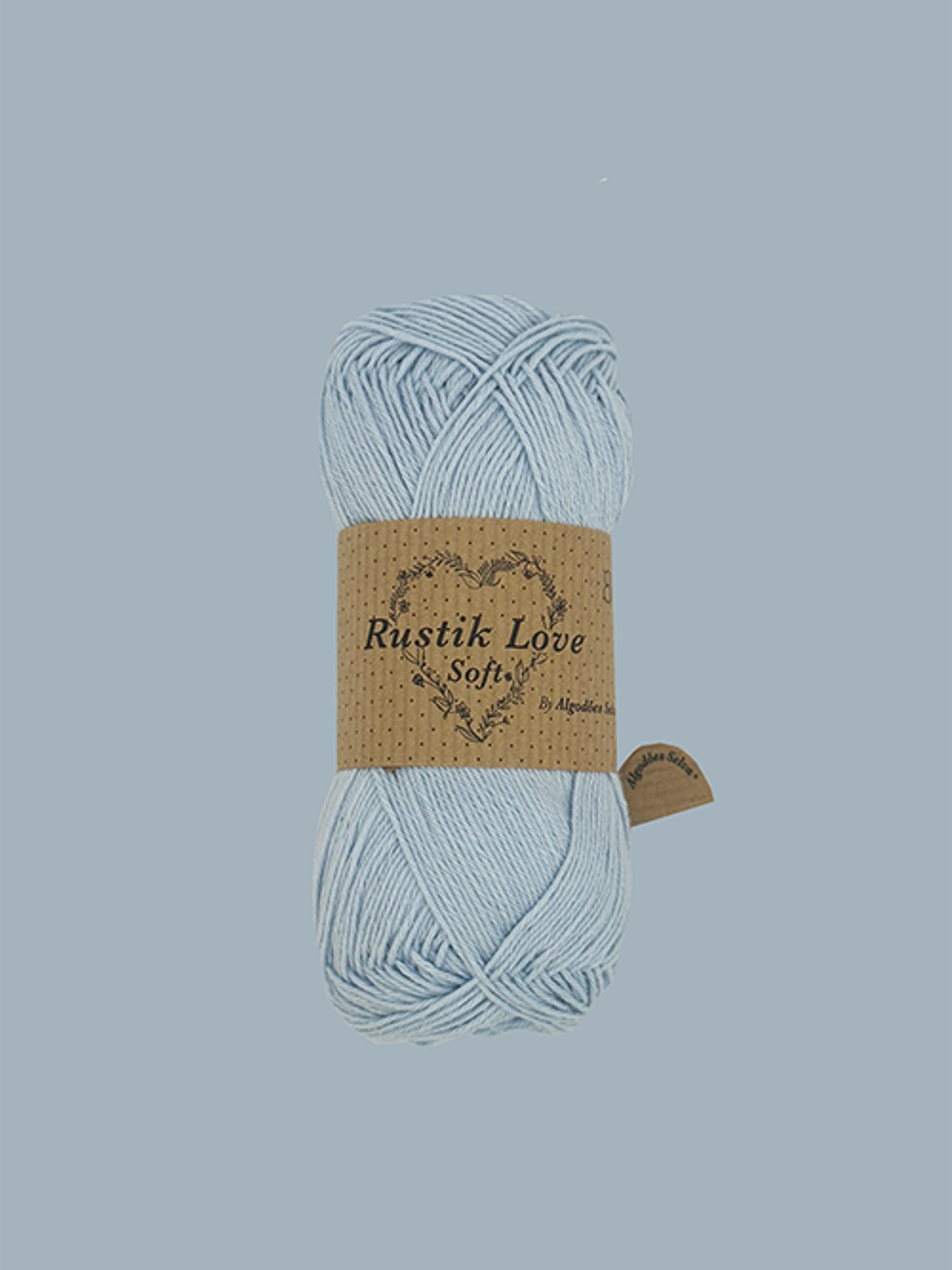 Rustik Love Soft 8/4 - Cor 041 Baby Blue  1