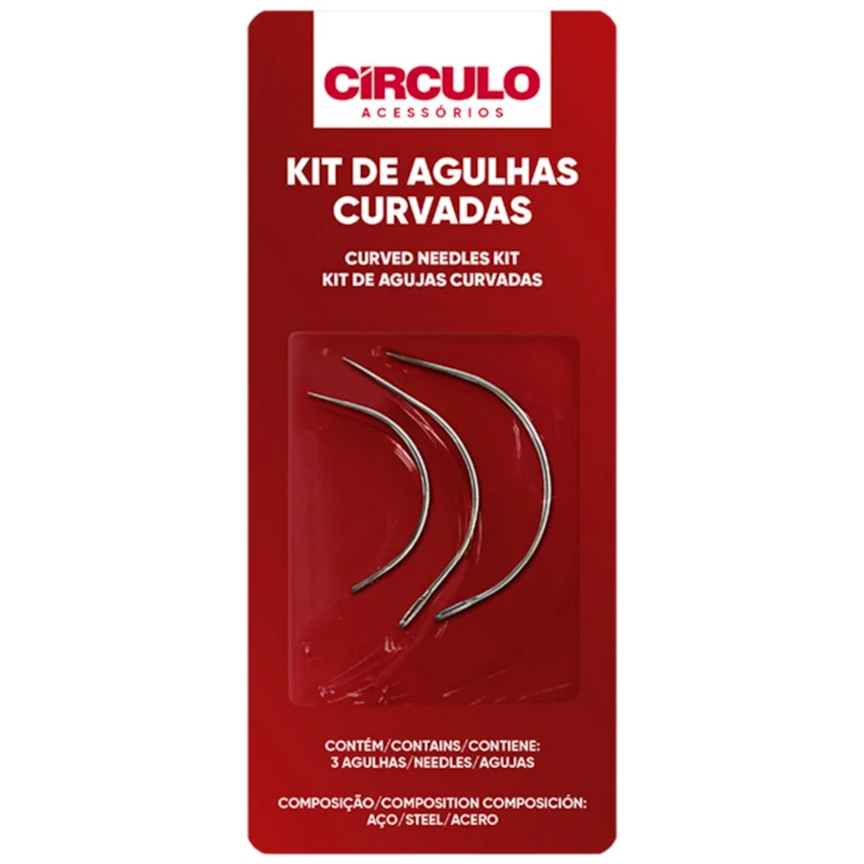 Kit de agulhas curvadas 1