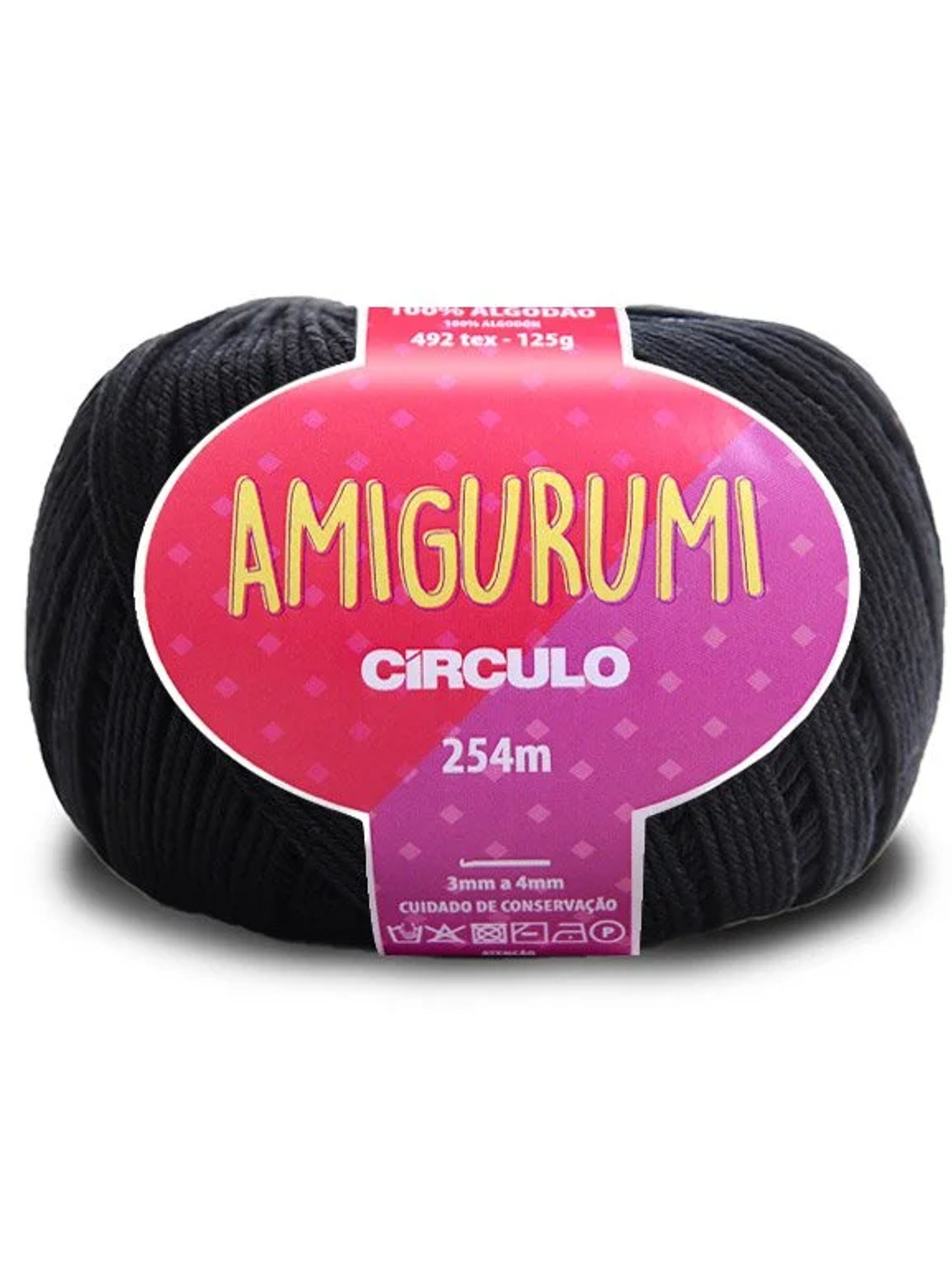 Amigurumi 8990 - Preto 1