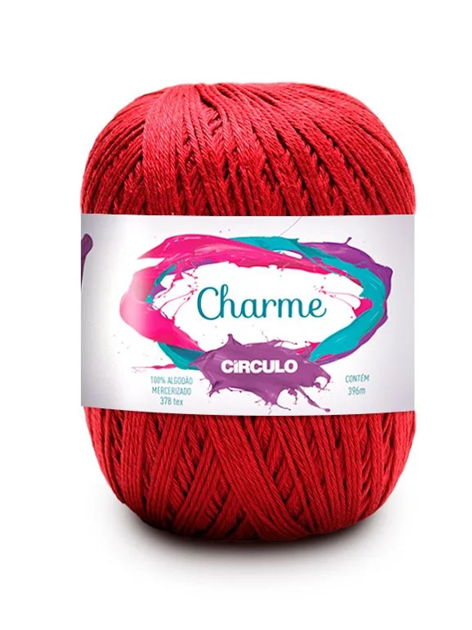 Charme 3402 - Vermelho círculo  1