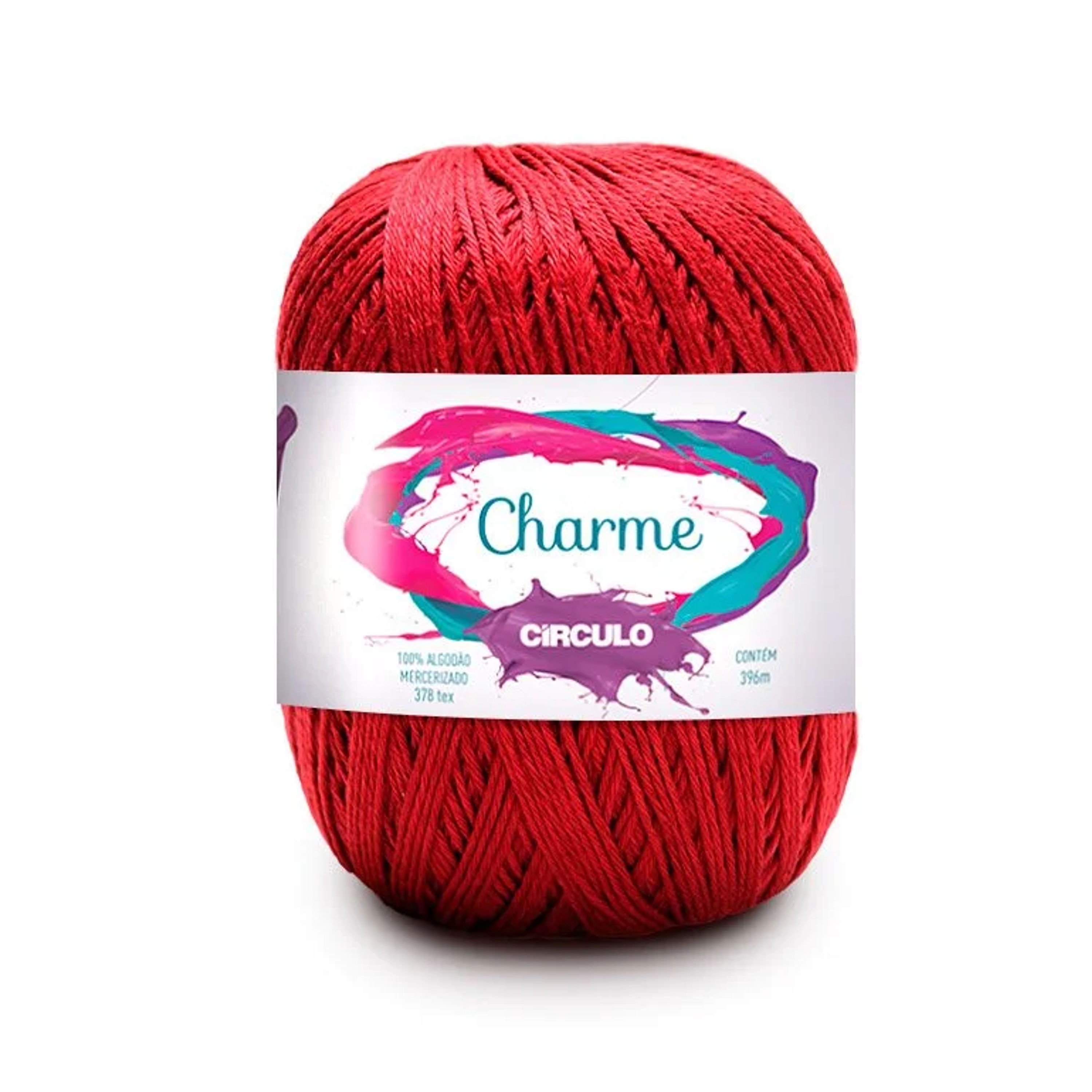 Charme 3402 - Vermelho círculo  1