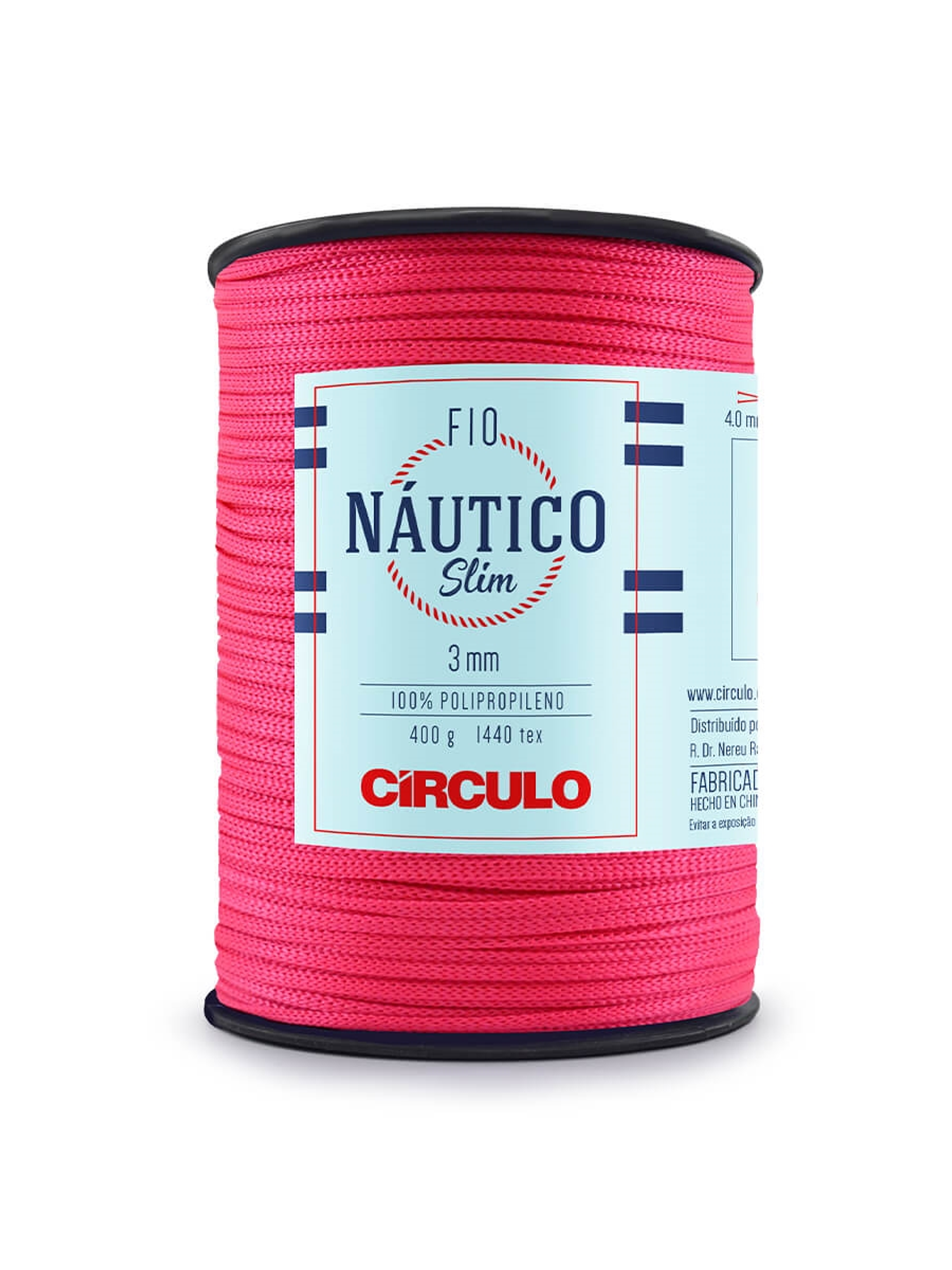 Náutico Slim 3 mm - 6185 - Pink 1