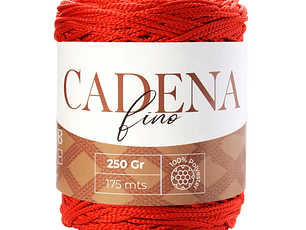 Cadena Fino 1207 - Vermelho