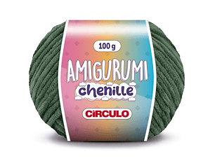 Amigurumi Chenille 5442 - Natureza