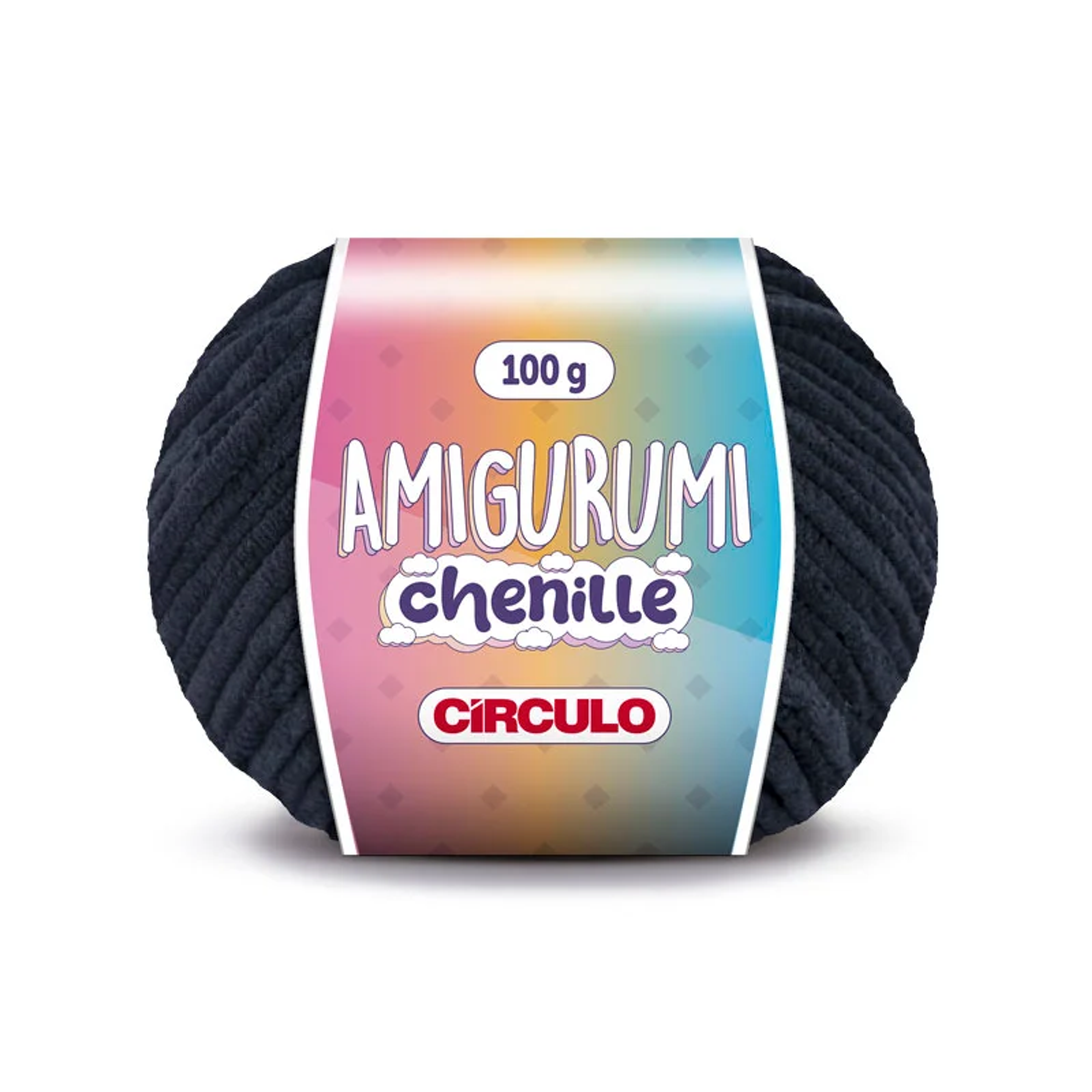 Amigurumi Chenille 8990 - Preto 1