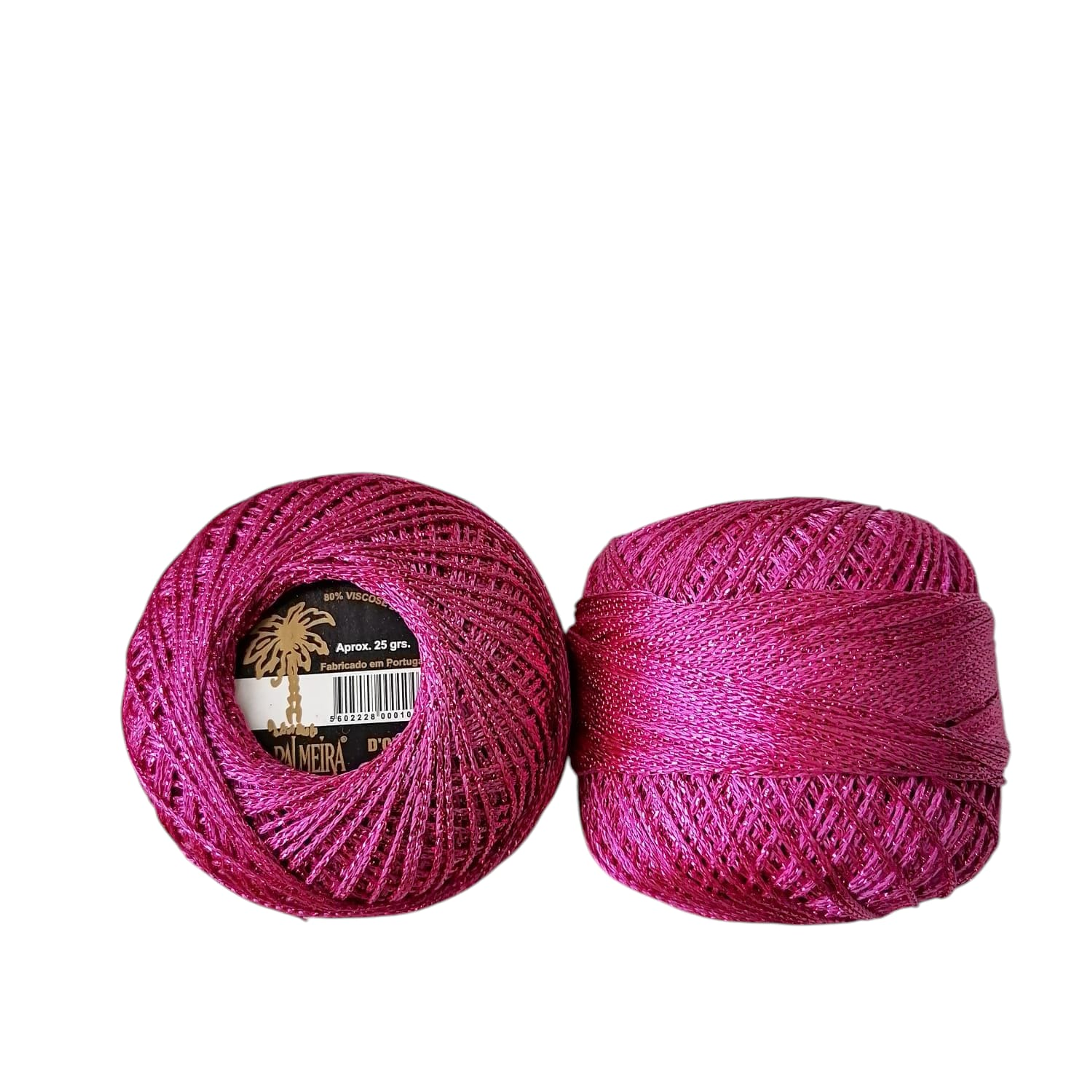 Metalizado Palmeira d'ouro nº6 - Fucsia 1