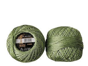 Metalizado Palmeira d'ouro nº6 - Verde claro