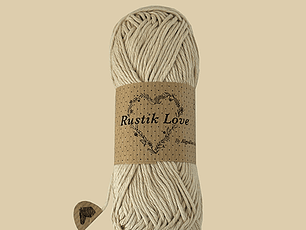 Rustik Love 8/8 - Cor 3 Tapioca 