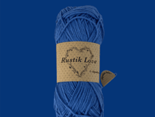 Rustik Love 8/8 - Cor 45 Princess Blue