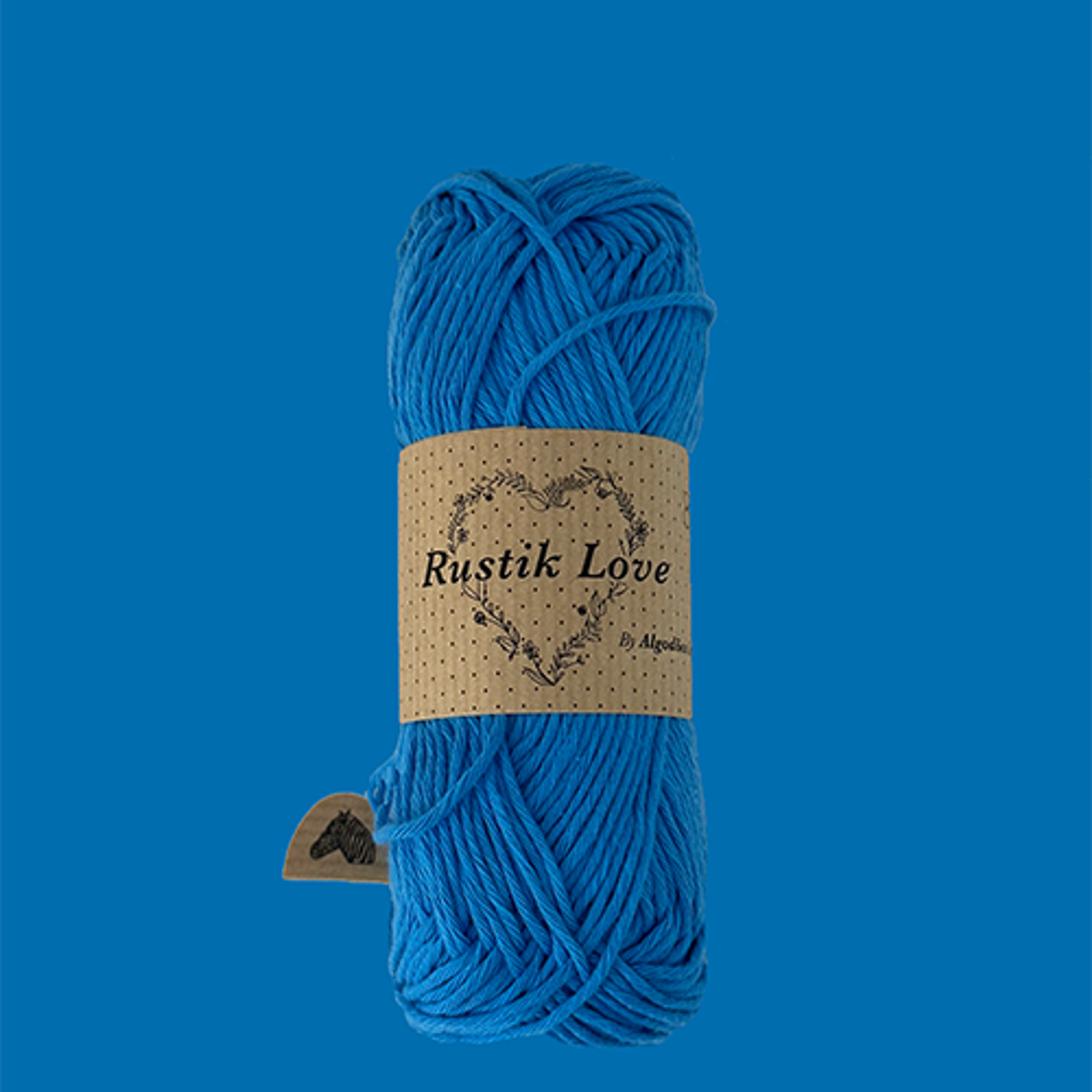 Rustik Love 8/8 - Cor 47 Mykonos Blue 1