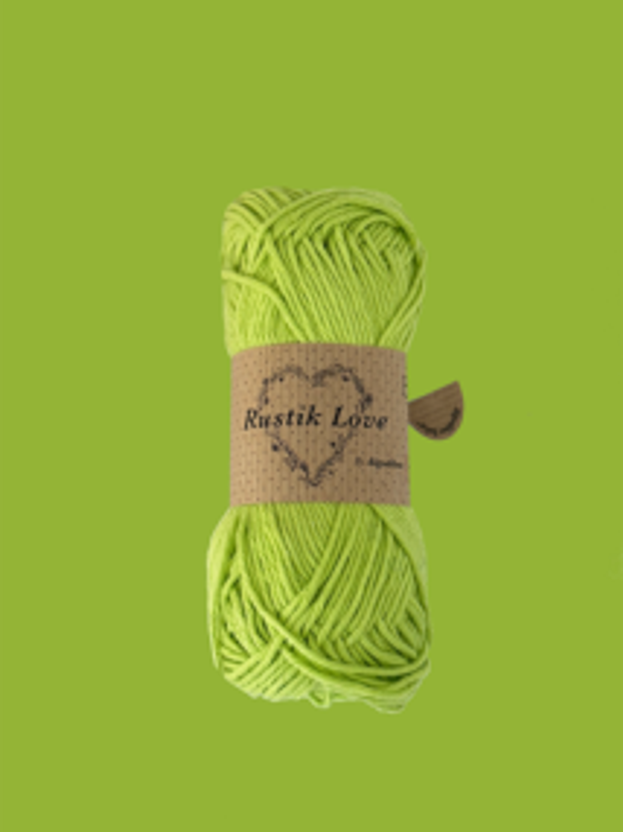 Rustik Love 8/8 - Cor 64 Wild Lime 1