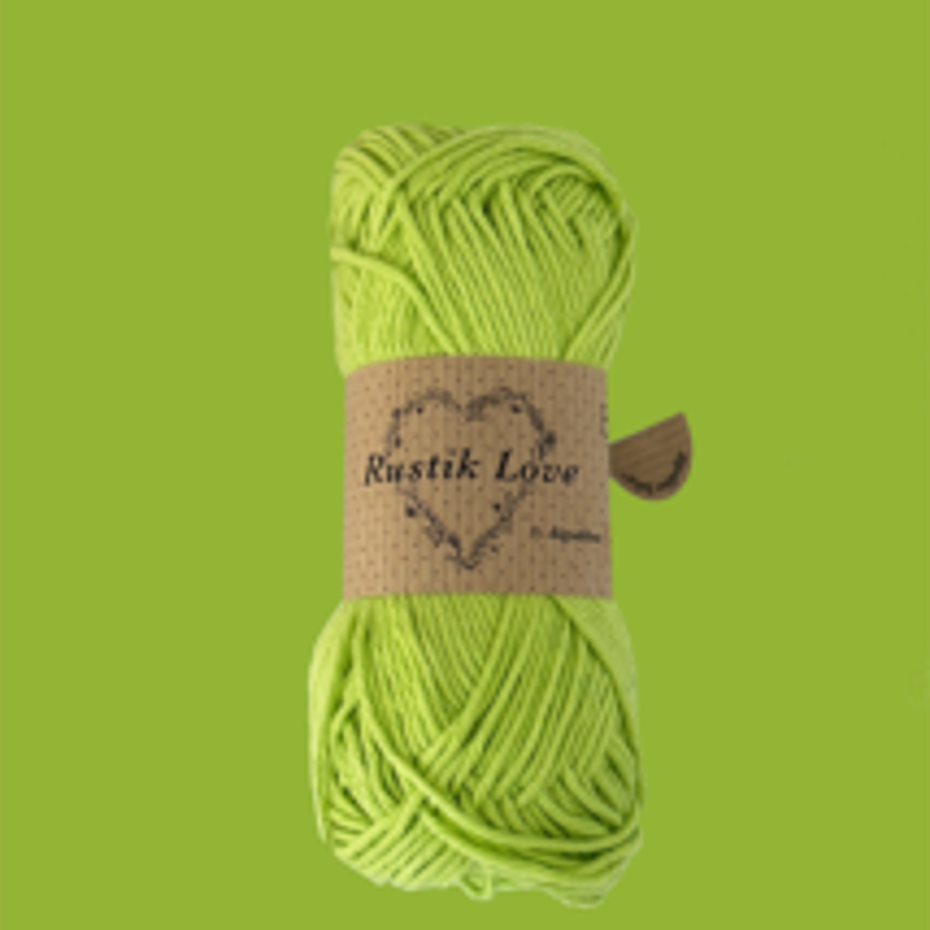 Rustik Love 8/8 - Cor 64 Wild Lime 1