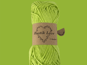Rustik Love 8/8 - Cor 64 Wild Lime