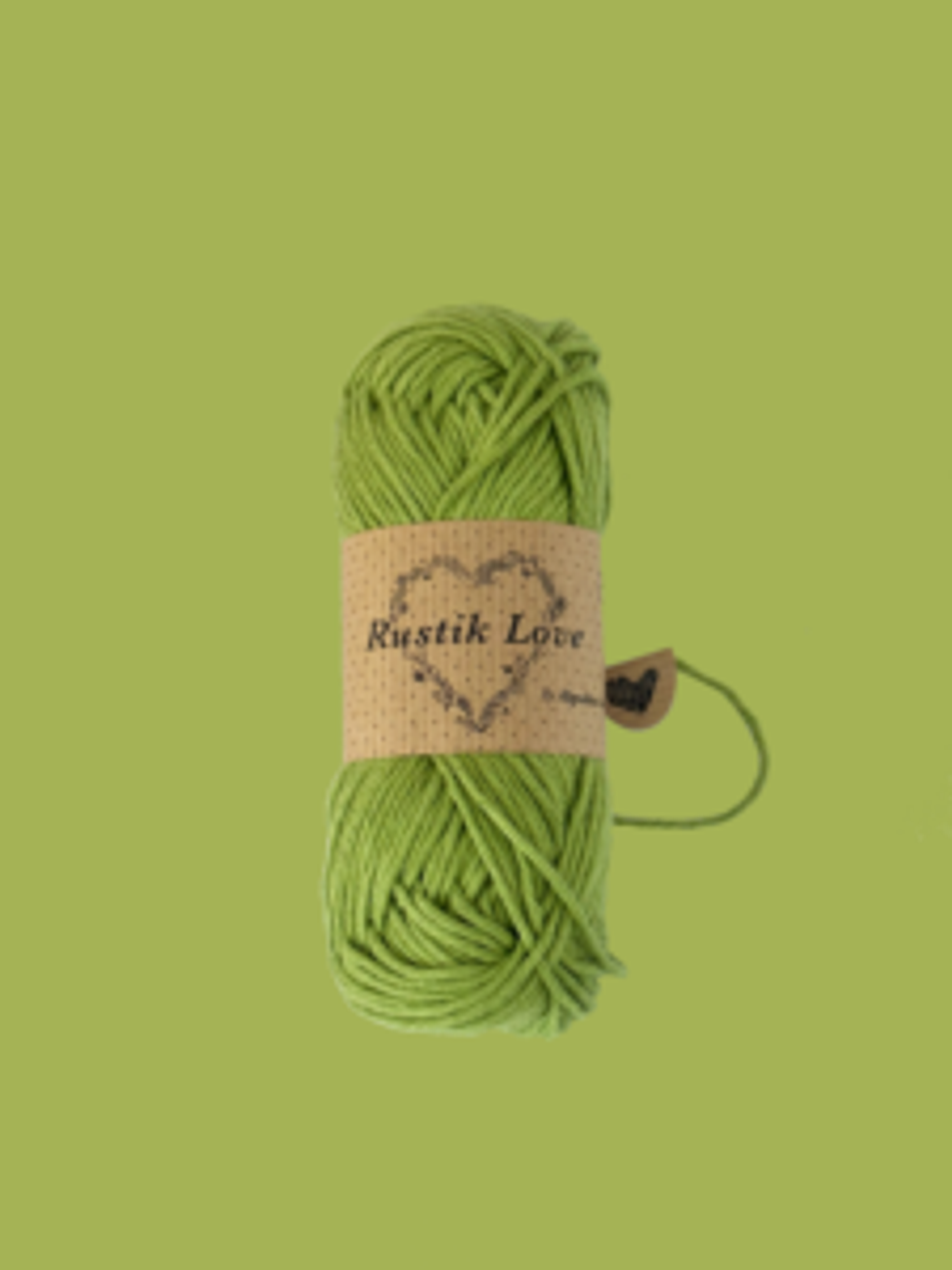 Rustik Love 8/8 - Cor 67 Leaf Green 1