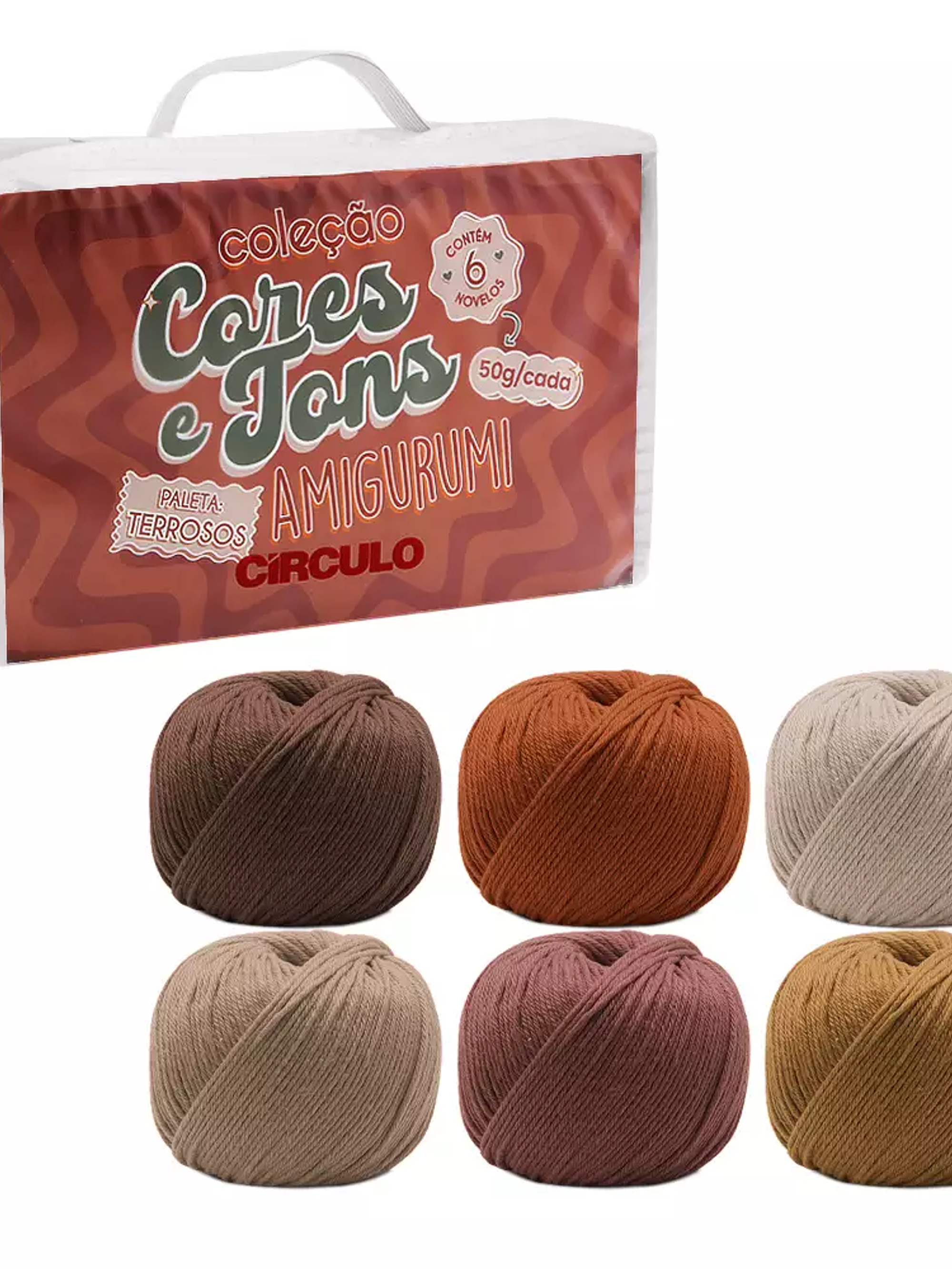 Coleção Cores e Tons Maleta Círculo 01 Terrosos  -20% (Antes 19.95€) 1