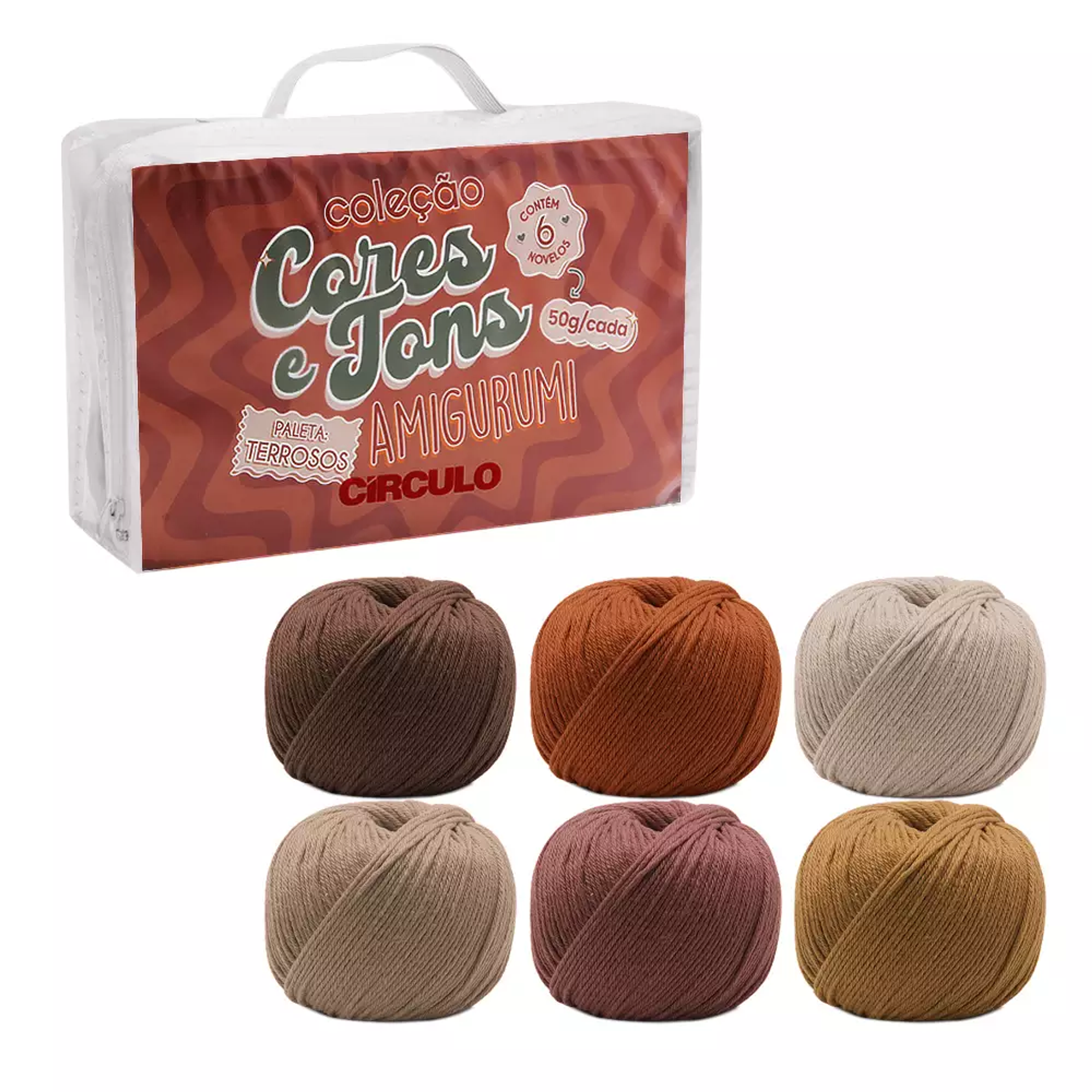 Coleção Cores e Tons Maleta Círculo 01 Terrosos  -20% (Antes 19.95€) 1