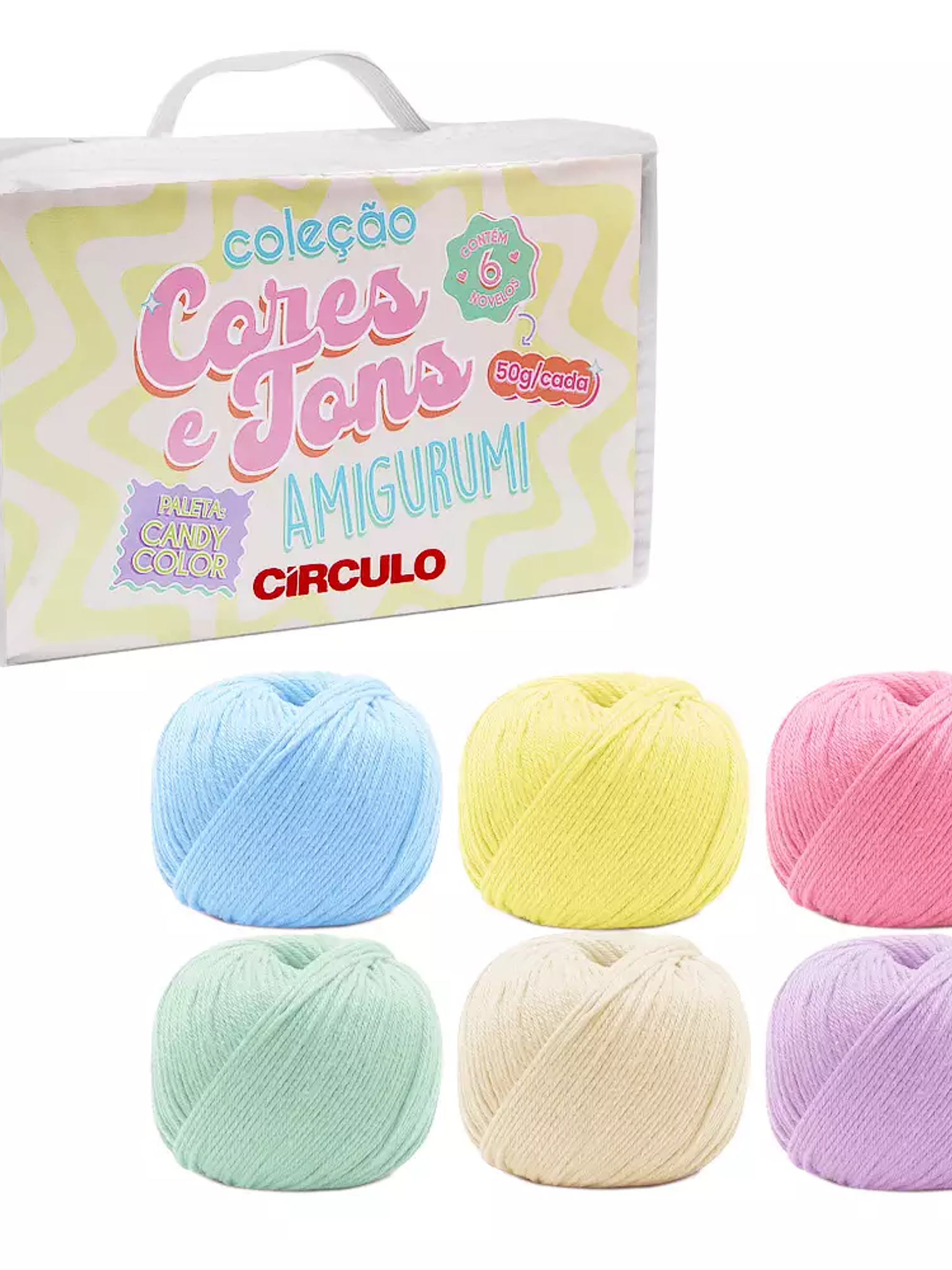 Coleção Cores e Tons Maleta Círculo 03 Candy Color -20% (Antes 19.95€) 1