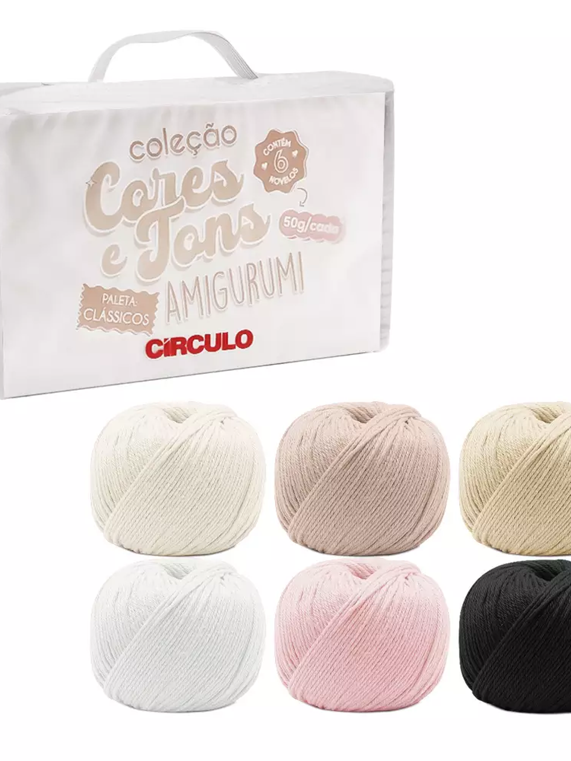 Coleção Cores e Tons Maleta Círculo 02 Clássicos -20% (Antes 19.95€) 1