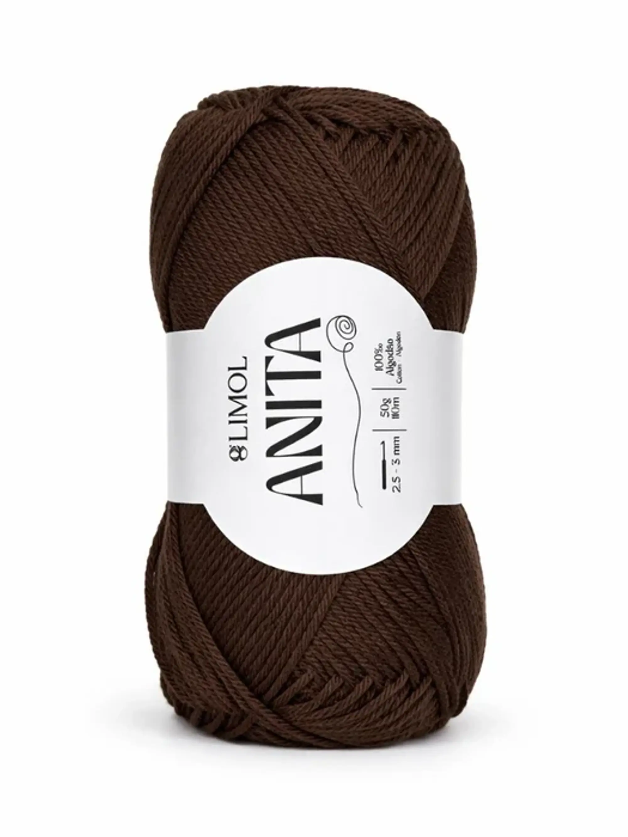 Anita cor 533 Castanho escuro 1
