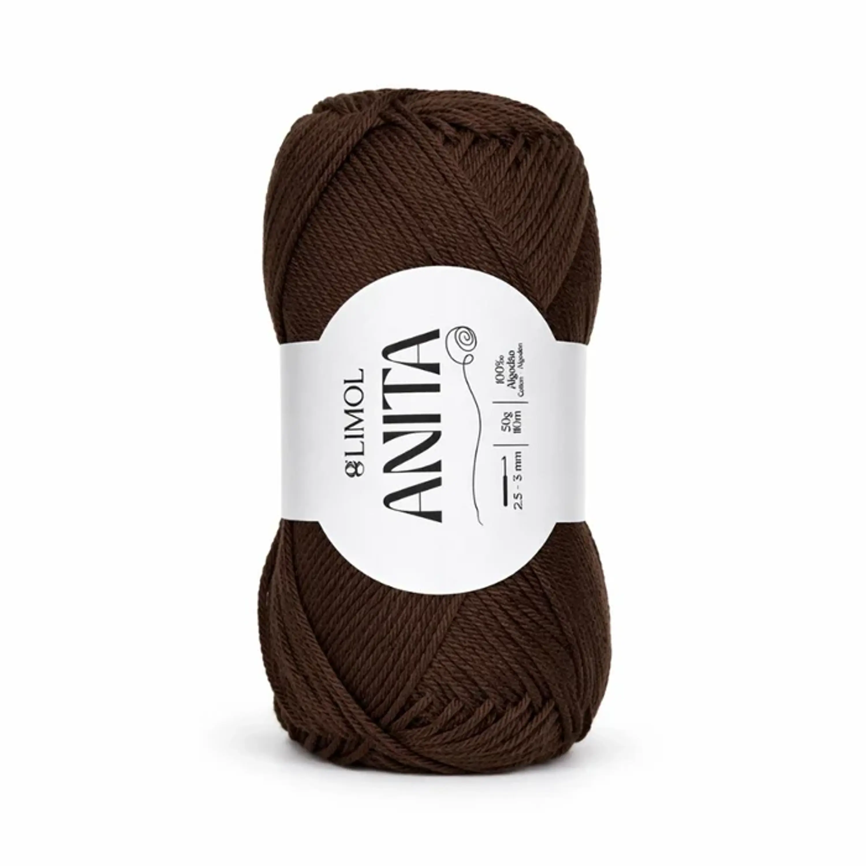 Anita cor 533 Castanho escuro 1