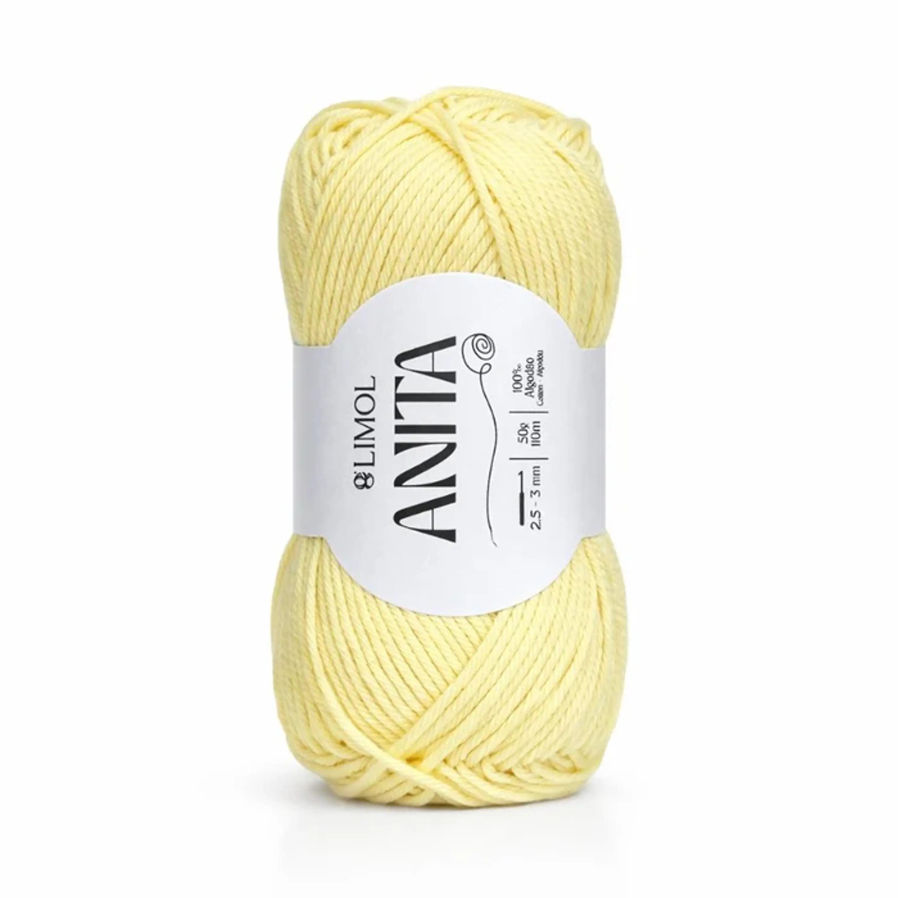 Anita cor 524 Amarelo claro 1