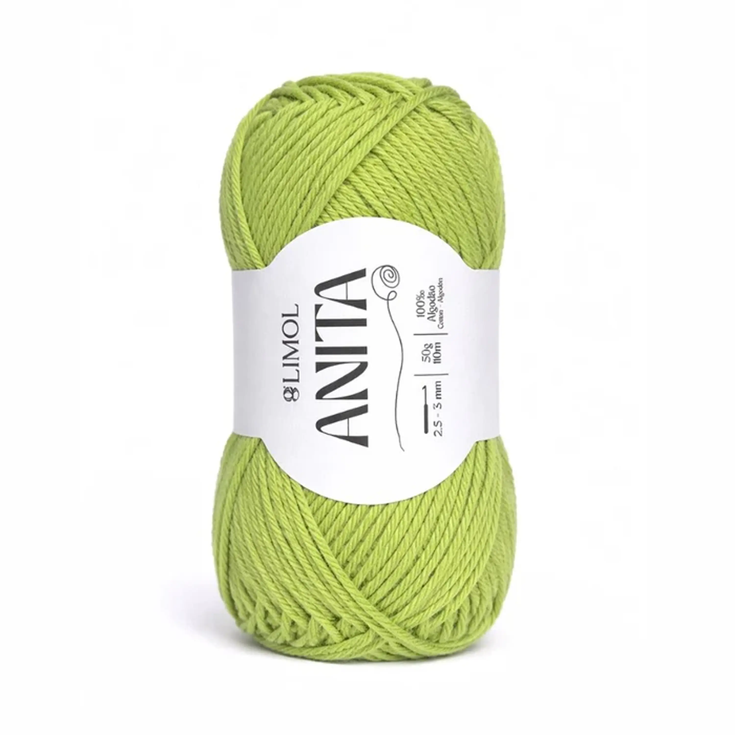 Anita cor 555 Verde maçã 1