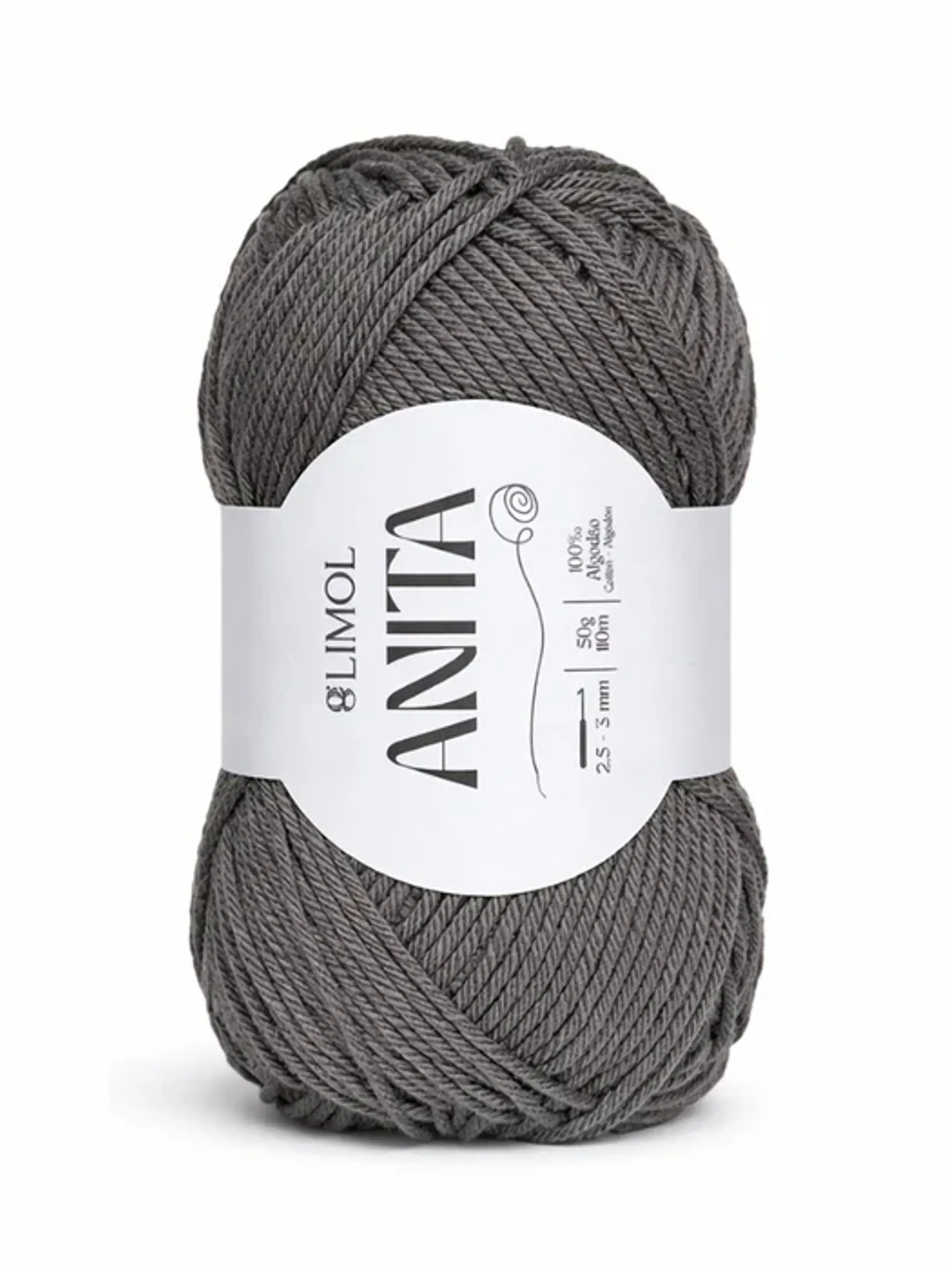 Anita cor 568 Cinza escuro 1