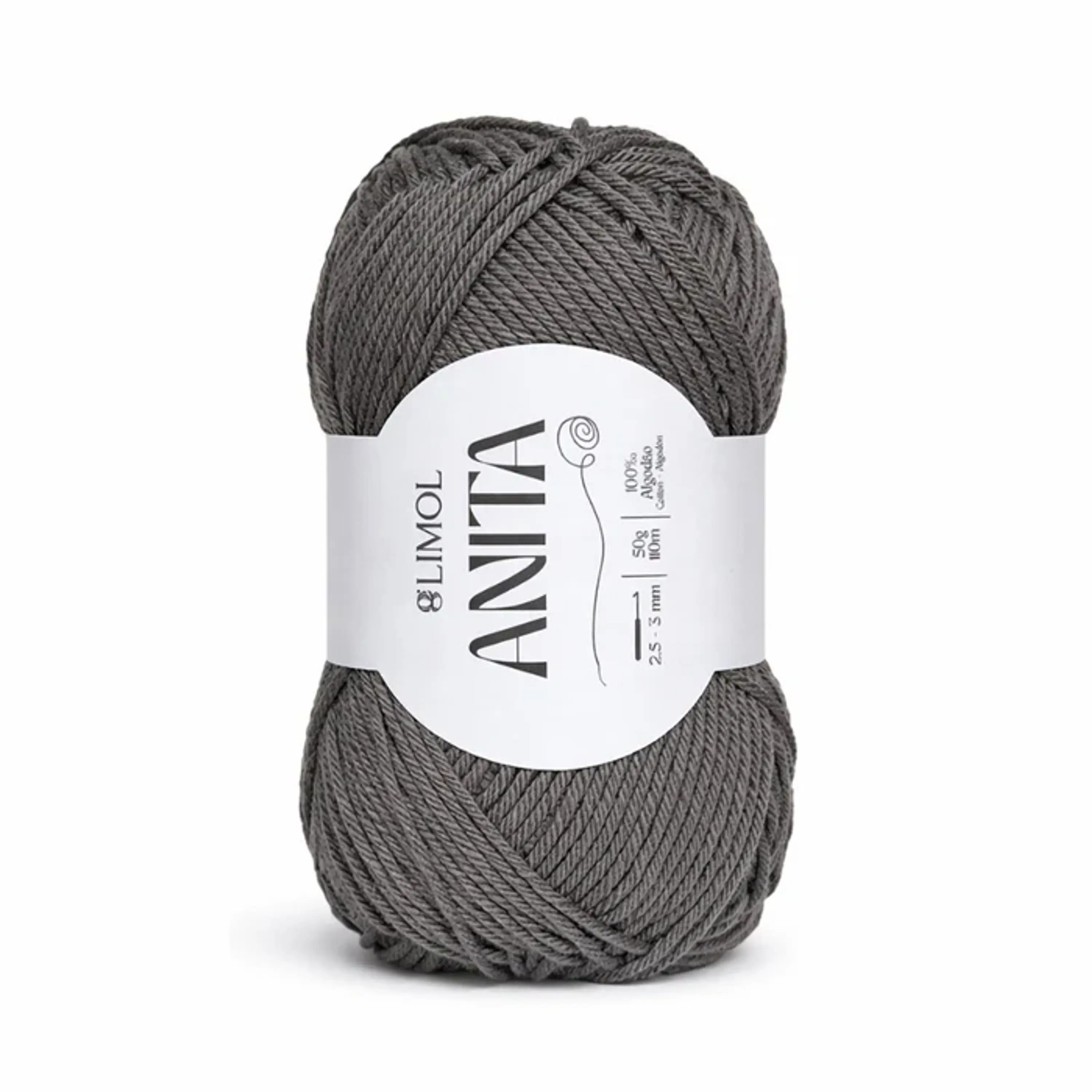 Anita cor 568 Cinza escuro 1