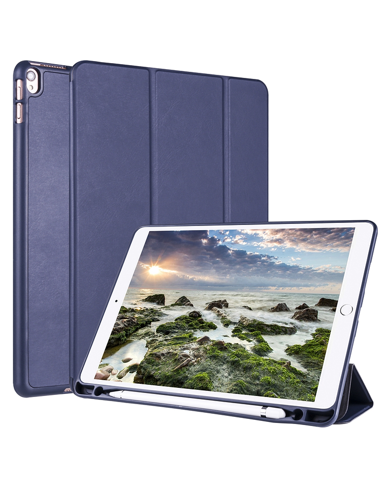 Carcasa Smart Cover iPad Pro 10.5"/ Air 3 Azul Pen Slot