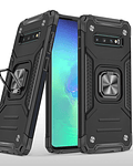 Carcasa Samsung S10 Armor Anti Golpes anillo Colores