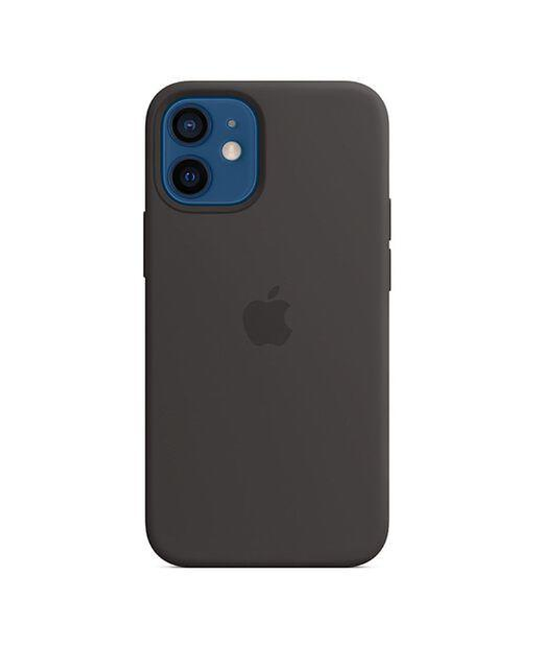 Funda Carcasa Silicona iPhone 12 PRO Max Magsafe Negro