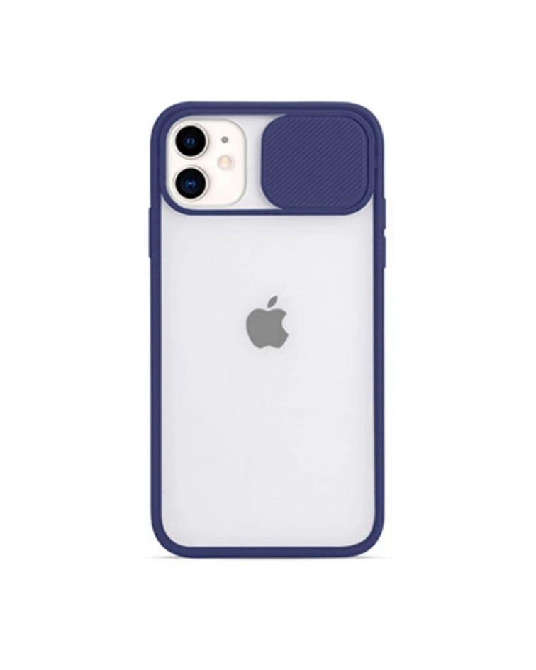 Carcasa cubre cámara compatible iphone 12/12 PRO Azul