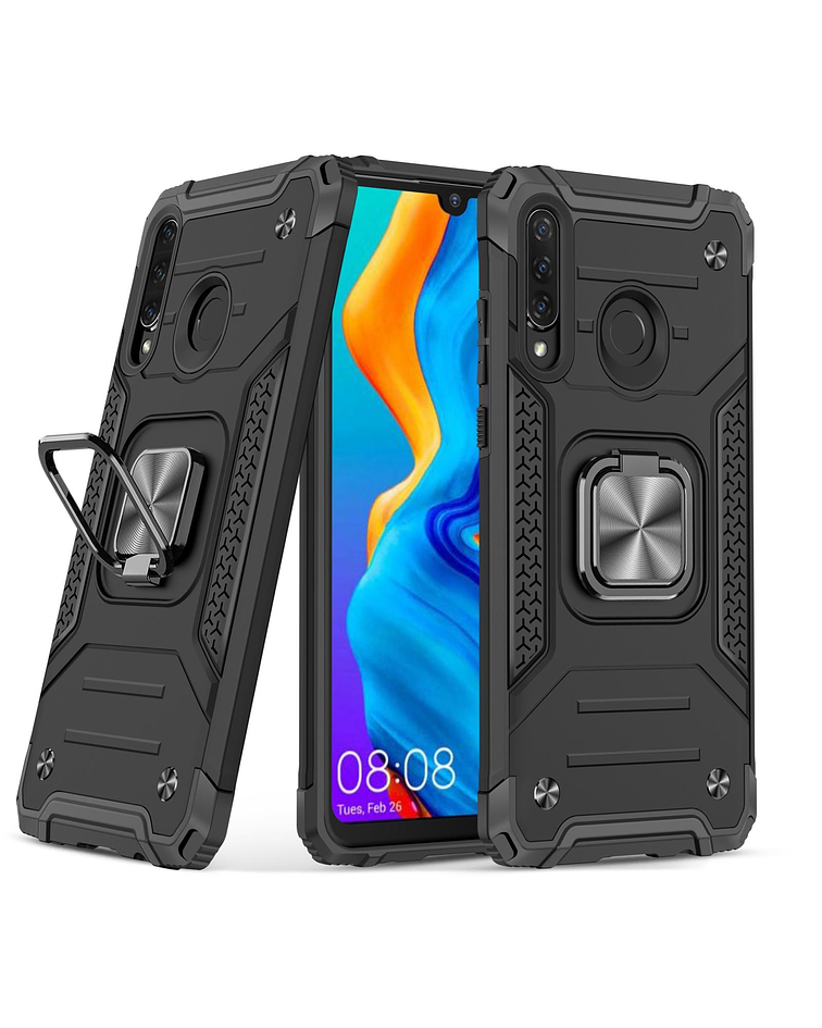 Carcasa Huawei P30 Lite Armor Anti Golpes anillo Colores