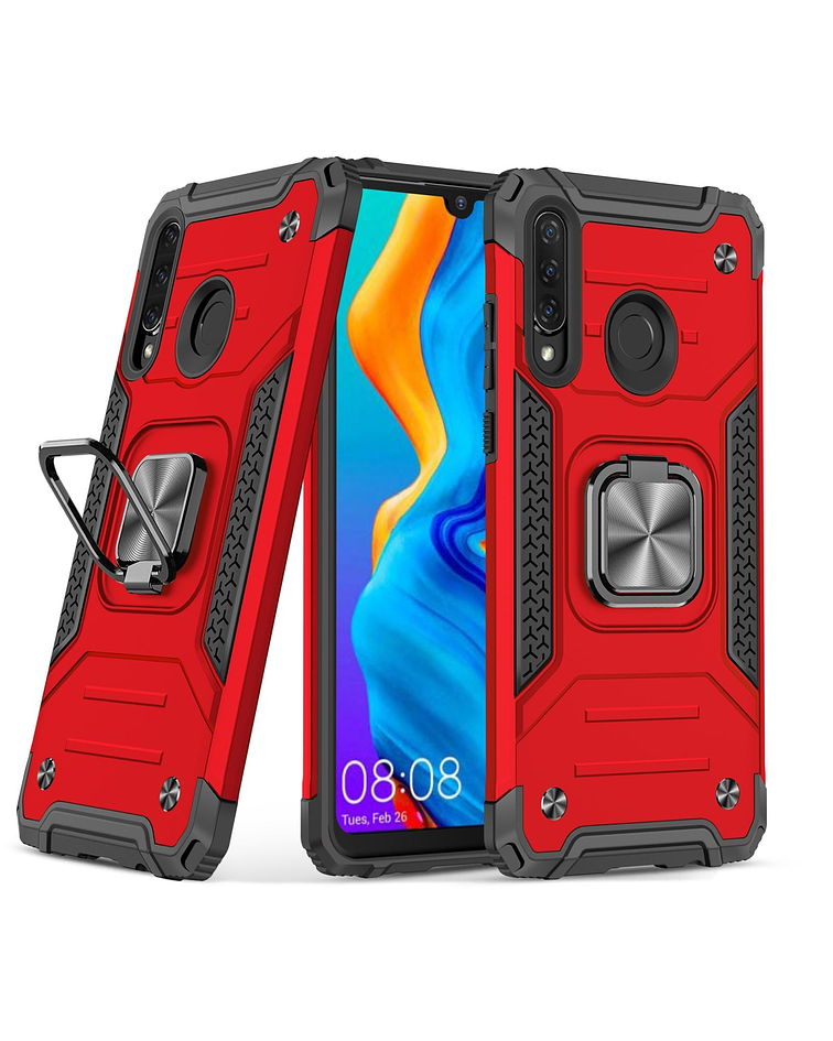 Carcasa Huawei P30 Lite Armor Anti Golpes anillo Colores