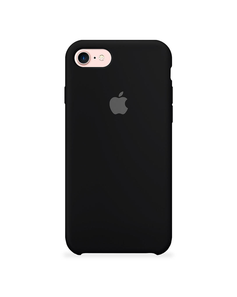 Carcasa Silicona compatible iphone   7-8- SE 2020 Colores Logo