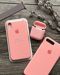 Carcasa Silicona compatible iphone   7-8- SE 2020 Colores Logo