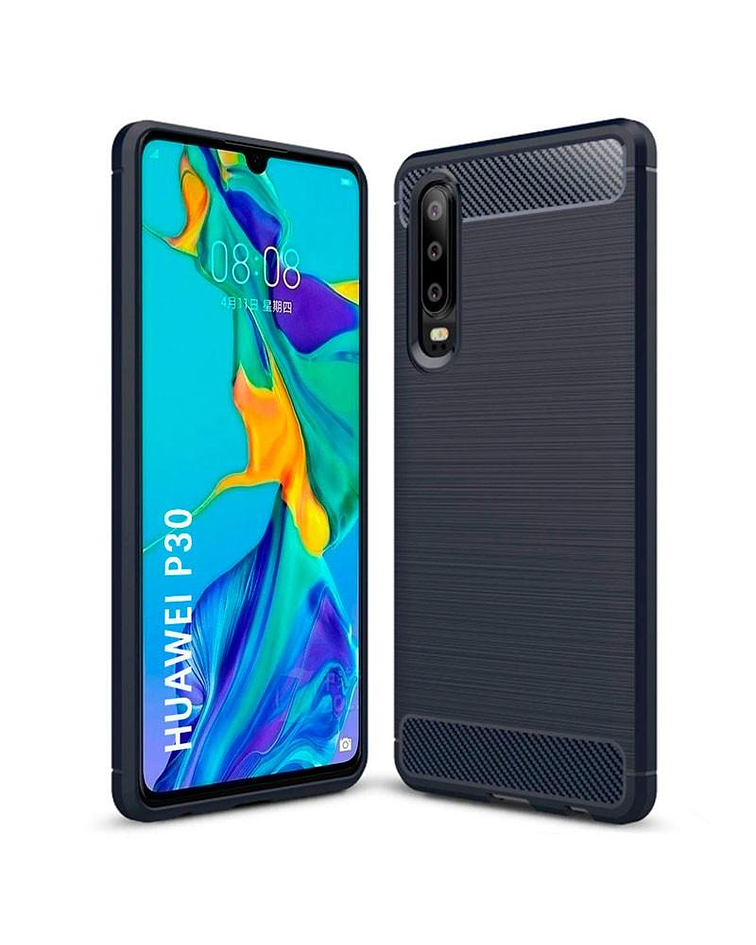 Carcasa Huawei P30 Fibra Carbon Anti Golpes Colores