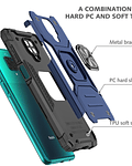 Carcasa Xiaomi RedMi Note 9 Pro / Note 9S Armor Anti Golpes anillo Colores