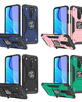 Carcasa Xiaomi RedMi 9 Prime Armor Anti Golpes anillo Colores
