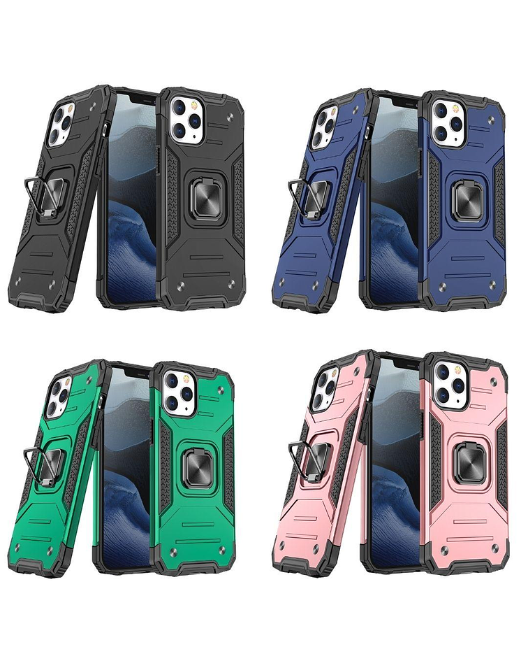 Carcasa iPhone 12 / 12 PRO Armor Anti Golpes anillo Colores