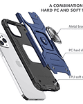 Carcasa iPhone 12 Pro Max Armor Anti Golpes anillo Colores