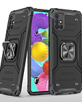 Carcasa Samsung A51 Armor Anti Golpes anillo Colores