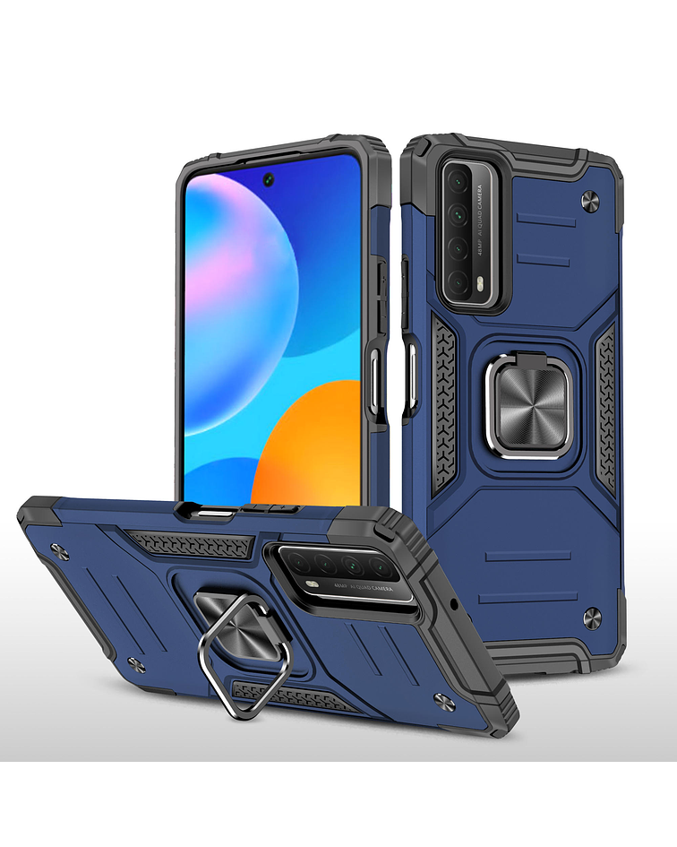 Carcasa Huawei P Smart 2021  Armor Anti Golpes anillo Colores