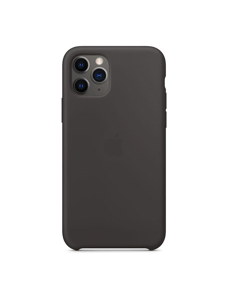 Carcasa silicona iPhone 11 Negro