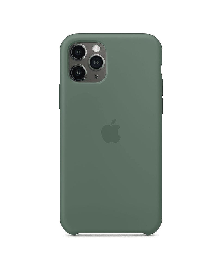 Carcasa silicona iPhone 11 Verde Bosque