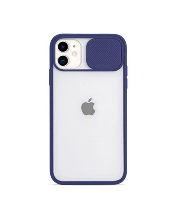 Carcasa cubre cámara iPhone 11 Azul