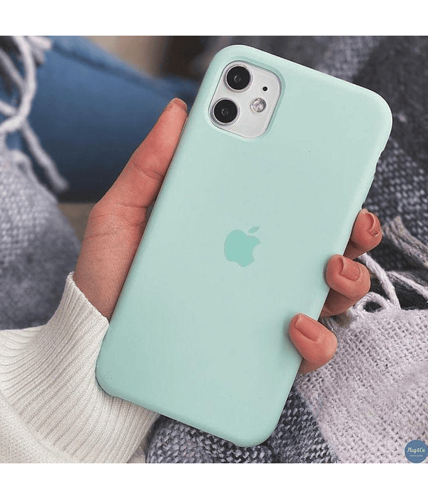 Carcasa Silicona compatible iphone 11 Colores