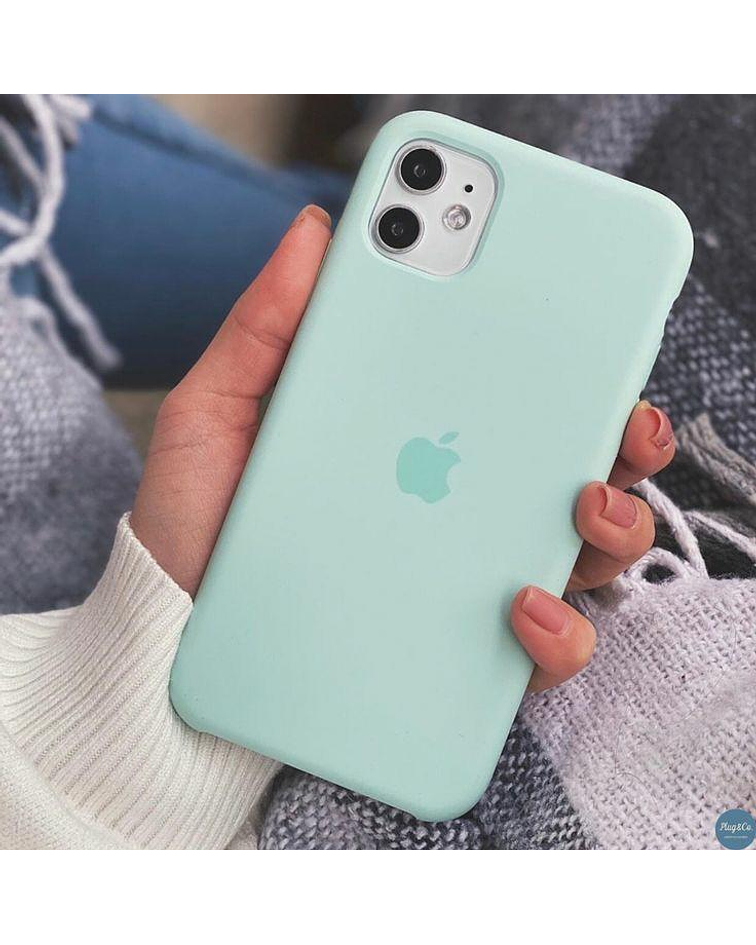 Carcasa Silicona compatible iphone 11 Colores