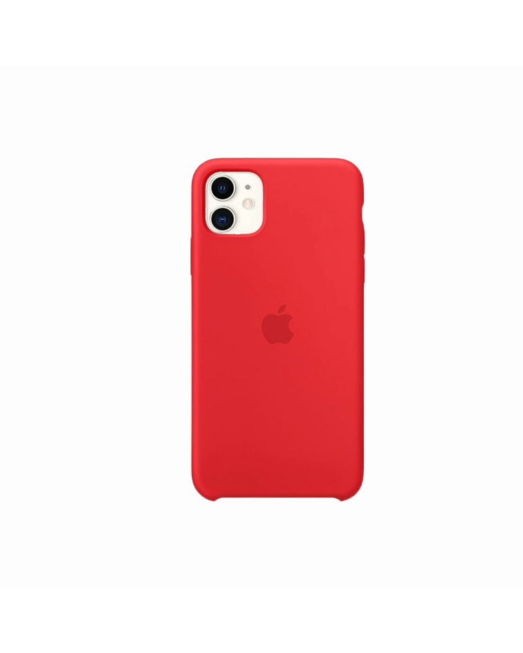 Carcasa Silicona iPhone 11 + Lámina pantalla Vidrio Templado